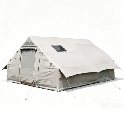 12m² Black Vinyl Inflatable Tent